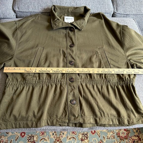 Madewell Highbury Military Jacket – Size XXL - Picture 12 of 15